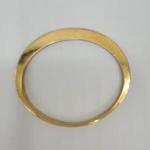 J Crew Gold Tone Knife Edge Bangle